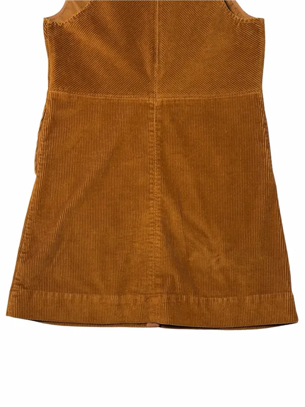 Free People Rolling Thunder Corduroy Mini Dress in Cinnamon Brown Womens S - Image 8