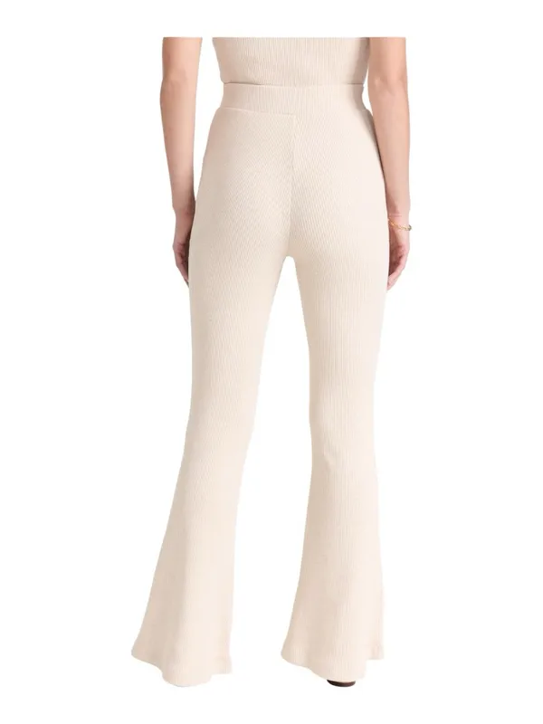 MWL by Madewell Crepe Rib ABC Flare Pants M - Image 2