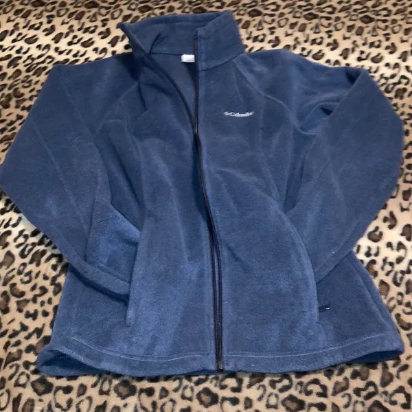 GUC COLUMBIA Jacket Women’s Benton Springs™ Full Zip Fleece Jacket Navy Size S - Image 8