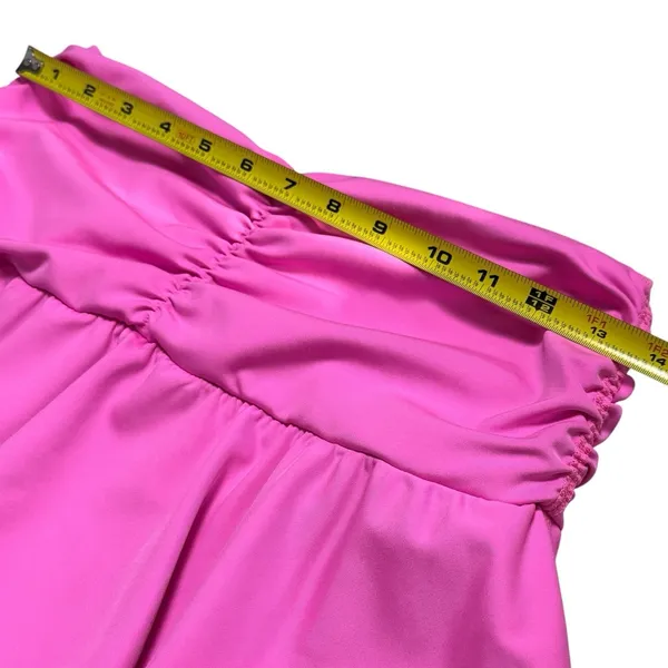 Year of Ours‎ Court Skort Hot Pink Ruched Athletic Tennis Pickleball Golf M - Image 9