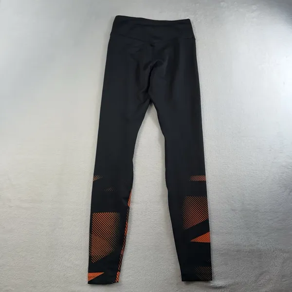 Nike S Small Leggings OSU‎ Oklahoma State College Pants Athletic Black Orange - Image 9