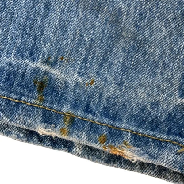 Aeropostale Denim Blue Jeans Mens Size 32/32 Slim Straight Distressed Inseam 30” - Image 8