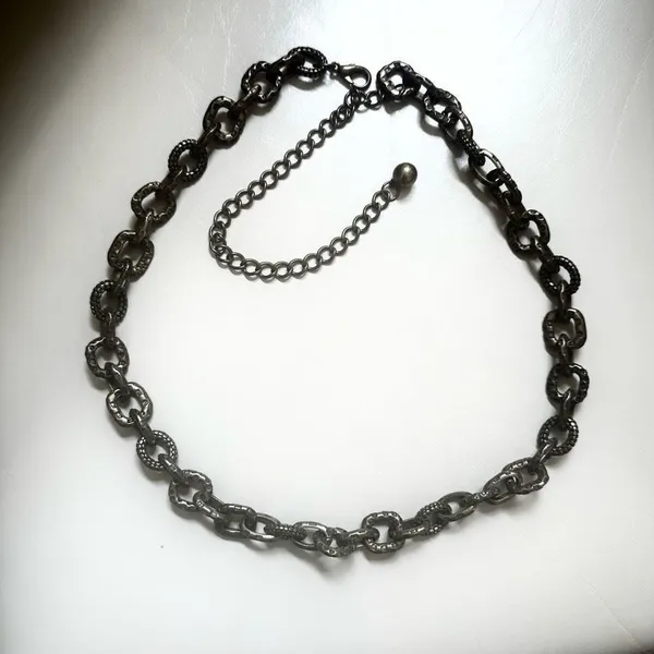Chico’s metal chain belt - Image 9