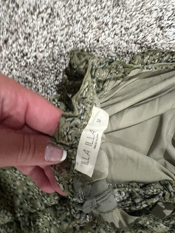 Lane 201 Olive Mini Dress - Image 3