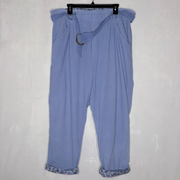 Anthropologie Malin Utility Belted Pants - Image 3