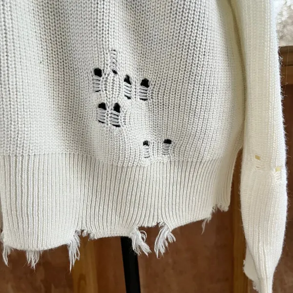 Revolve Lovers And Friends Women's Arlington Sweater In Ivory Size L - Image 11