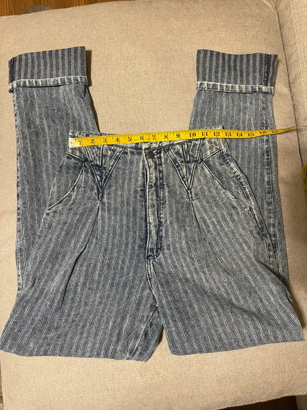 Rocky Mountain Vintage Slim Fit Pinstripe Jeans - Image 2