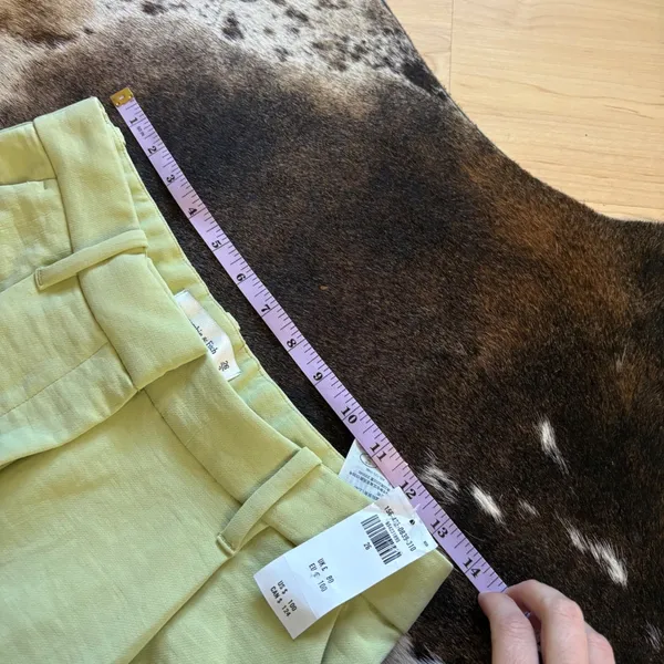 ABERCROMBIE & FITCH Green‎ Trouser Pants Wide Leg Size 2 NEW - Image 5