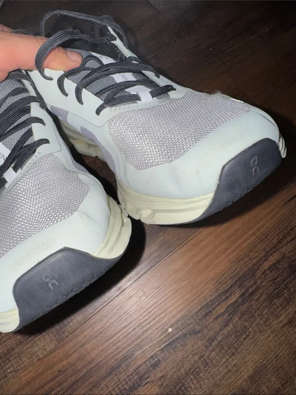 On Cloudrunner running sneakers in the Frost/Aloe colorway - Image 12