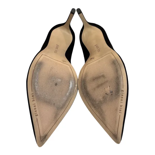 Gianni Bini Black Pointed-Toe Suede Pumps - Image 6