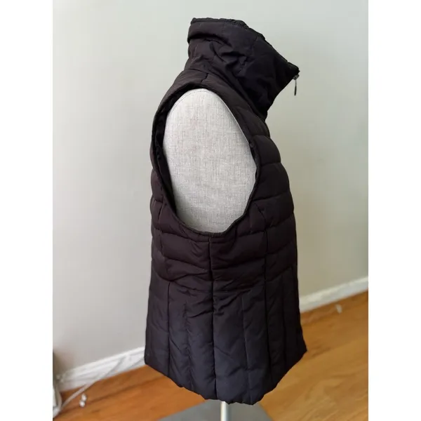 Kenneth Cole Reaction Chocolate Brown Warm Layering Down Puffer Vest Jacket Sz L - Image 4