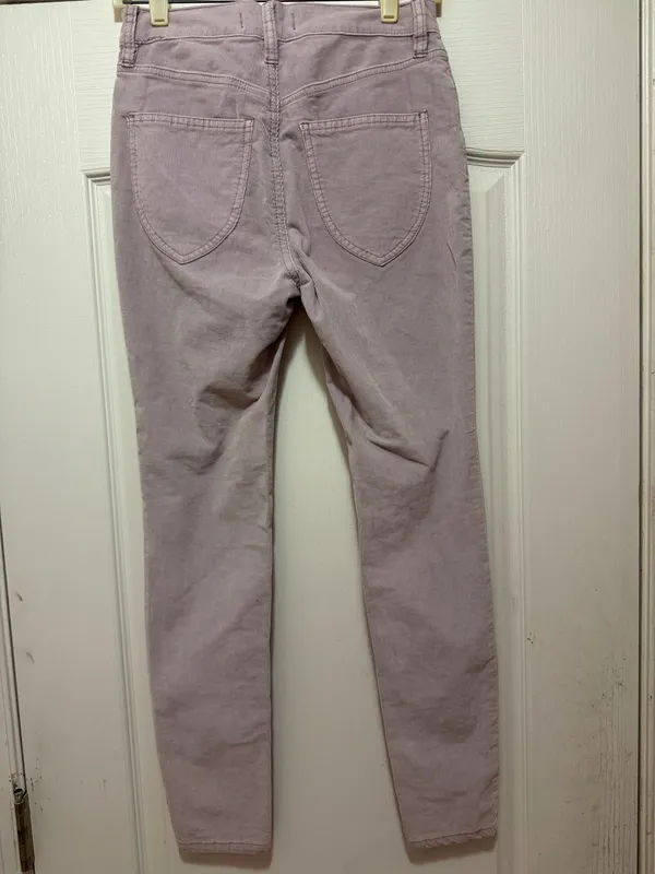 Frosted Lilac Free People Sun Chaser Corduroy Skinny - Image 2