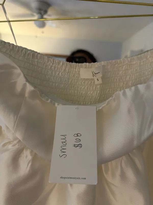 Boutique White Dress - Image 3