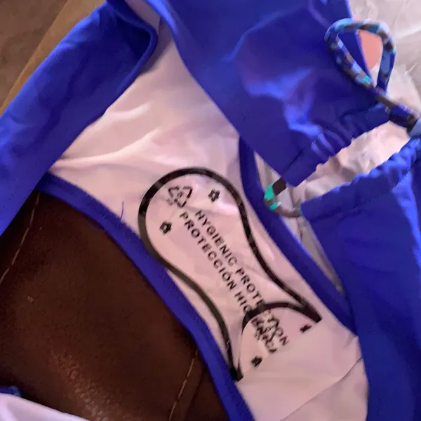 Blue swimsuit Size L - Image 8