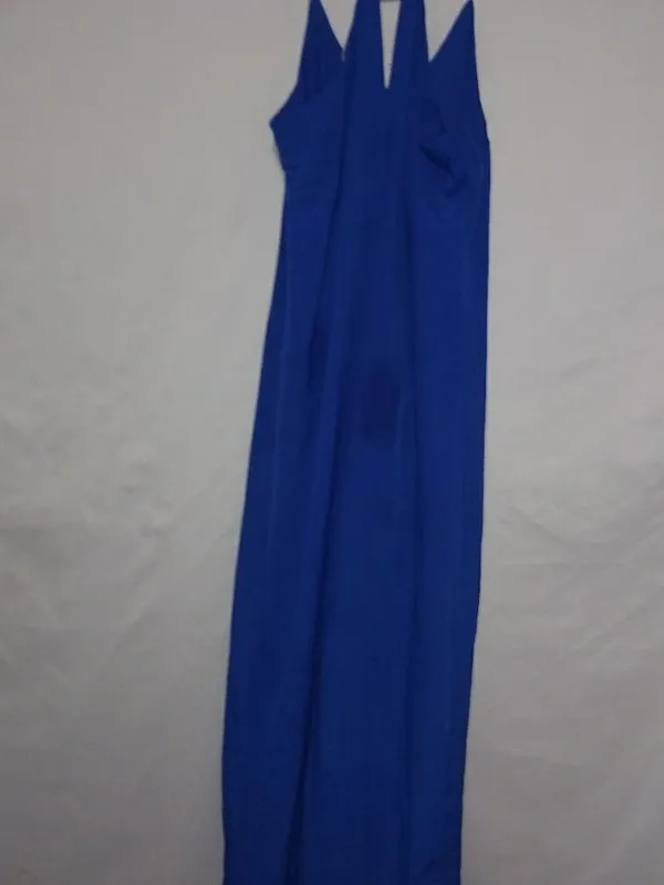 Old Navy XS Lined Lapis String Halter Maxi Dress - Image 2
