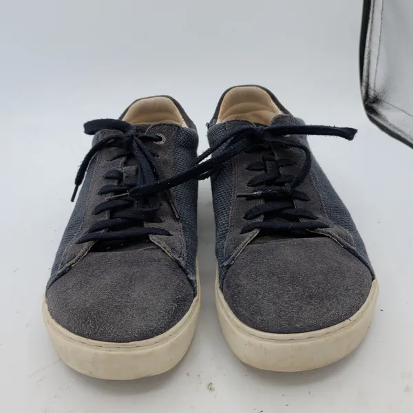 Birkenstock Bend Low Navy Blue Suede Textile Sneakers Womens 38 L7 M5 - Image 3