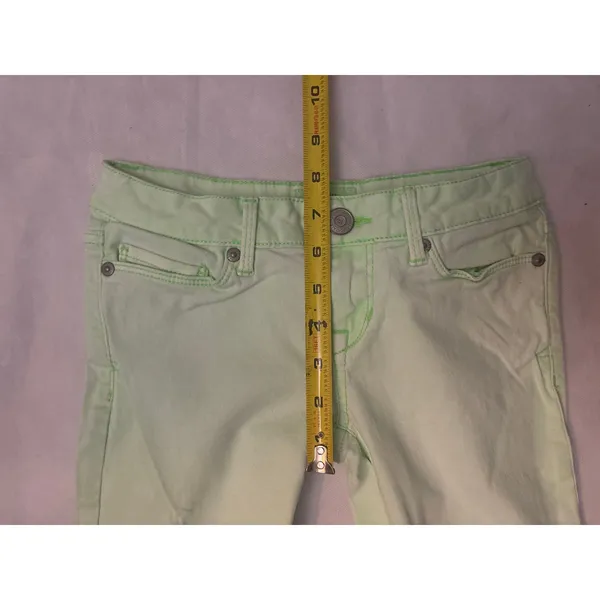 Aeropostale Women's ASHLEY Ultra Skinny Jeans Size 00 Aliencore E-Girl Dopamine - Image 6