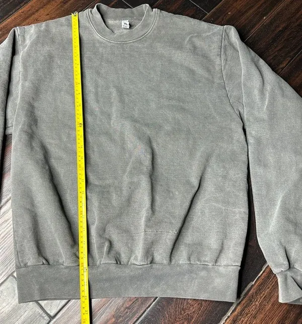 Crewneck sweater long sleeve Los Angeles Apparel unisex casual California - Image 3