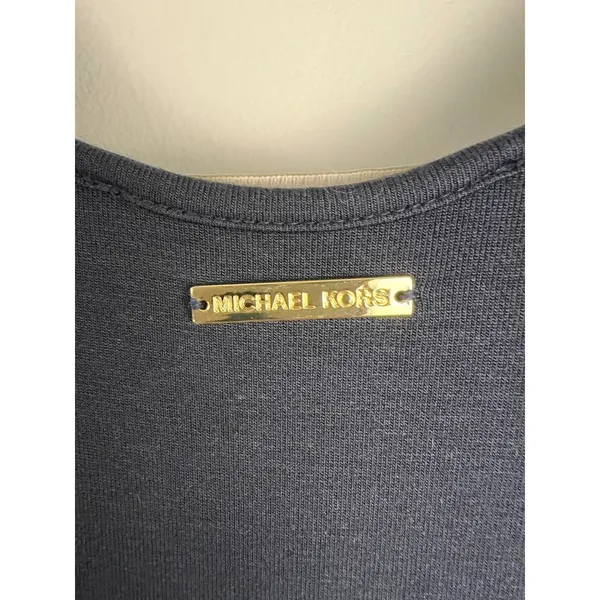 Michael Kors Black Asymmetric High-Low Maxi Tank Dress Small - Image 5