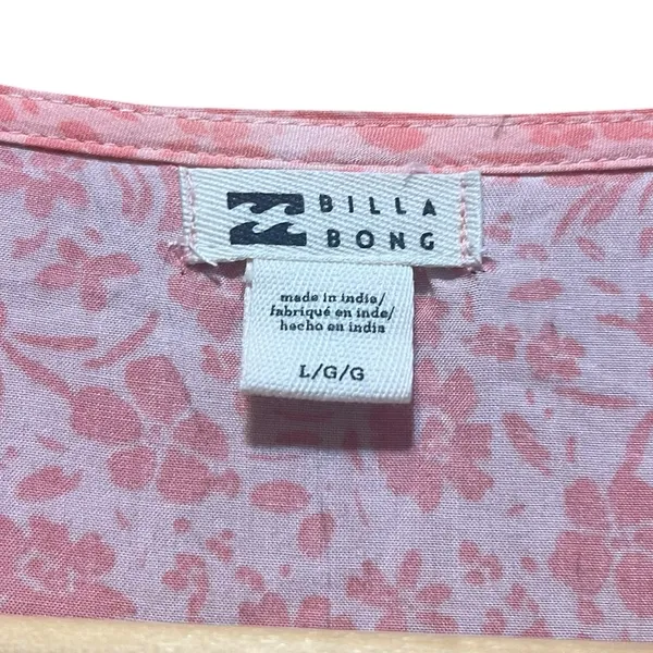 Billabong Time‎ Goes By Long Sleeve Blouse Top Size Large - Image 6