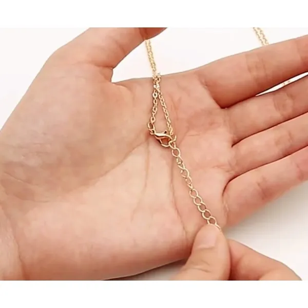 Boutique NEW Balance Bar Necklace Gold Minimalist‎ Pendant Delicate Chain Jewelry Gift - Image 7