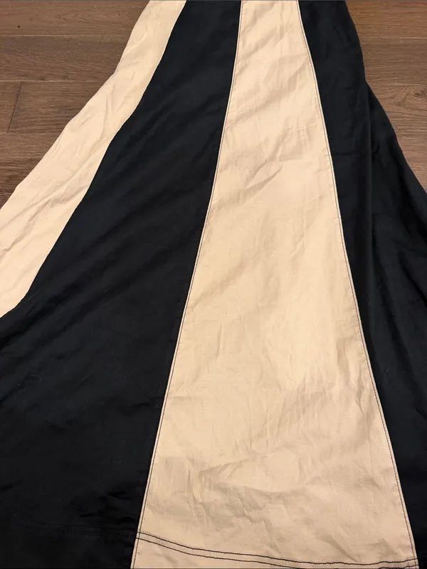 Maeve Linen Halter Swing Maxi Dress Size Medium NWT - C11-730 - Image 5