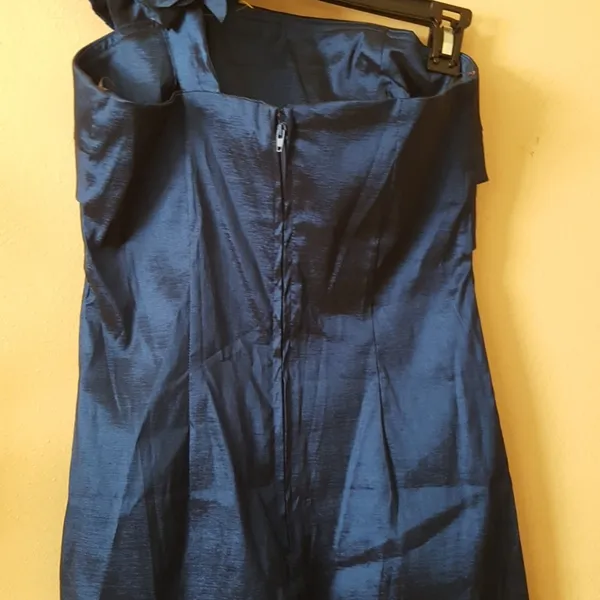 One Shoulder Ruffle Dress - Image 7