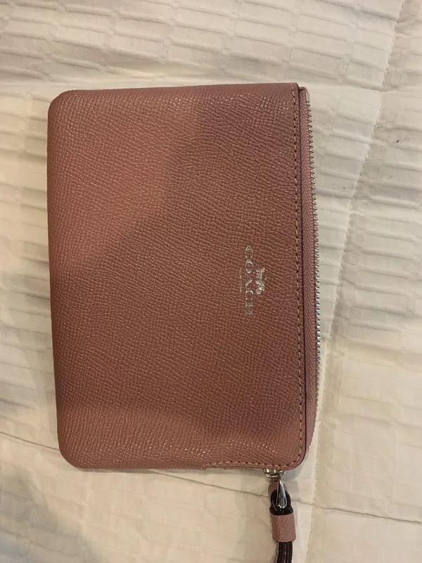 Coach Wallet Wristlet Leather - Image 6