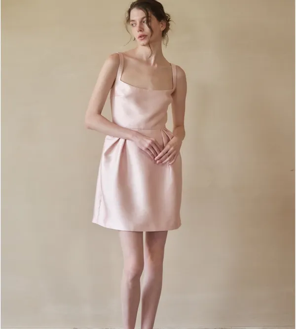Maison Amory Tulip Dress Pink - Image 2