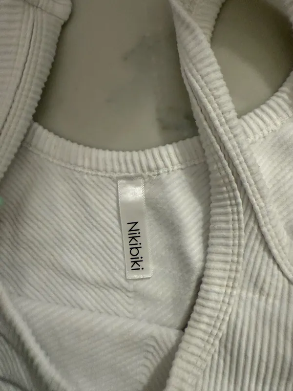 White Nikibiki tank top - Image 2