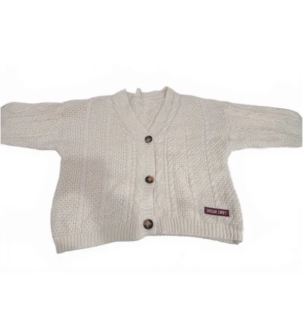 Taylor Swift Red (Taylor's Version) Star Patch Cardigan M/L Official - Image 6