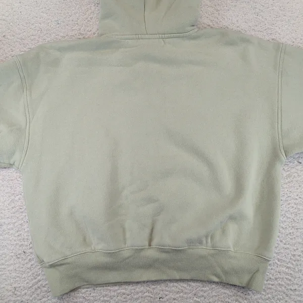 Tna Aritzia Cozy Fleece Boyfriend Zip Hoodie Sage Green XS 92007 - Image 4