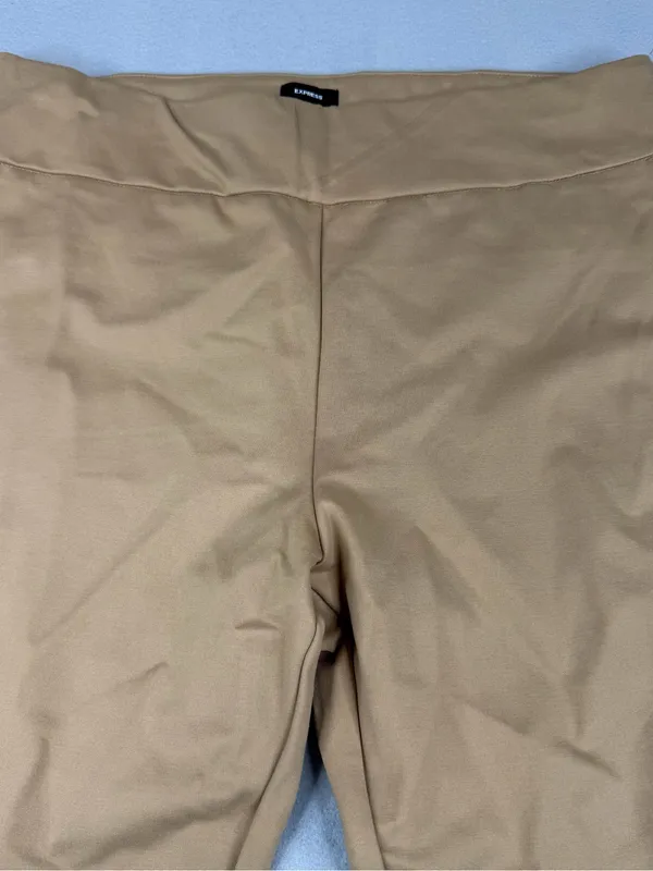 Express Ponte Pants XL Pecan Brown High Rise Pull On Slim Ankle NWT - Image 2