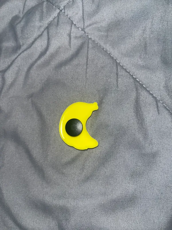 Banana Croc Charm Yellow - Image 2