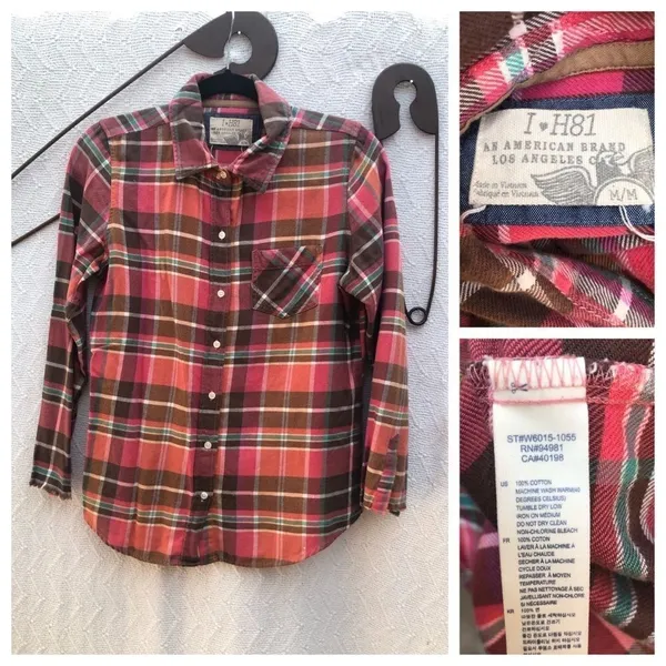 Hollister Plaid‎ Shirt - Image 2