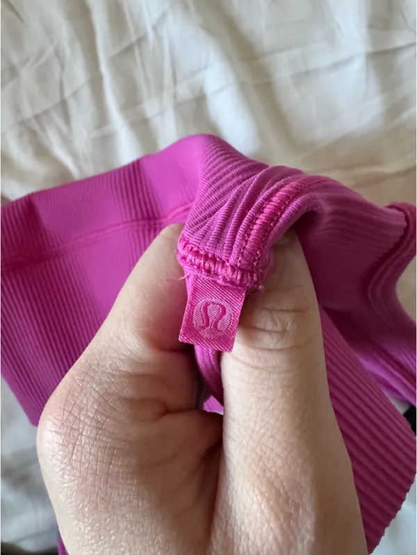 Lululemon Pink Power Pivot Tank - Image 3