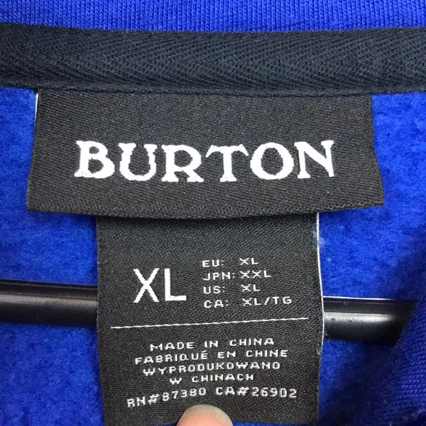 Burton Women’s Color Block “BURTON SNOWBOARDS” Graphic Fleece Lined Hoodie - Image 11