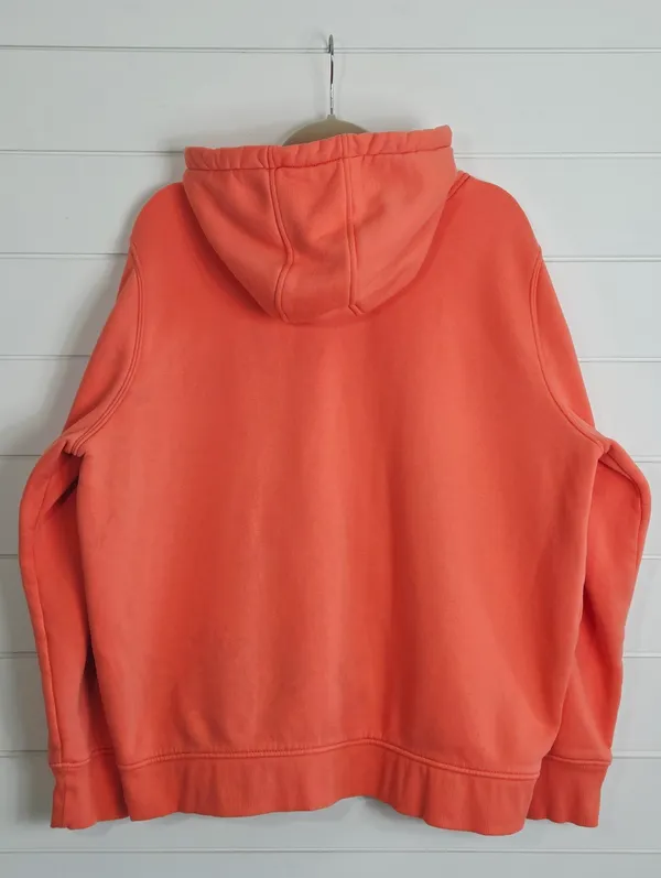 Carhartt Orange Coral Logo Hoodie Size XXL (20) - Image 2