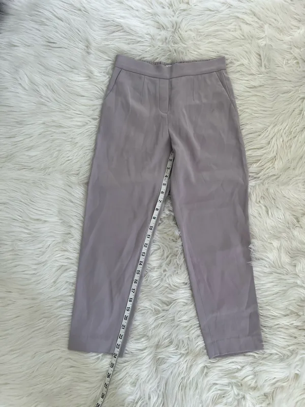 Babaton by Aritzia Conan Tailored High-Waist Ankle Pants in Taupe - Image 6