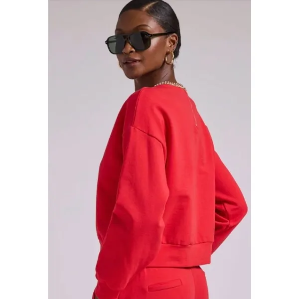 Generation Love Red Collina Chain‎ Sweatshirt & Misha Sweatpants Set Size XXS - Image 6