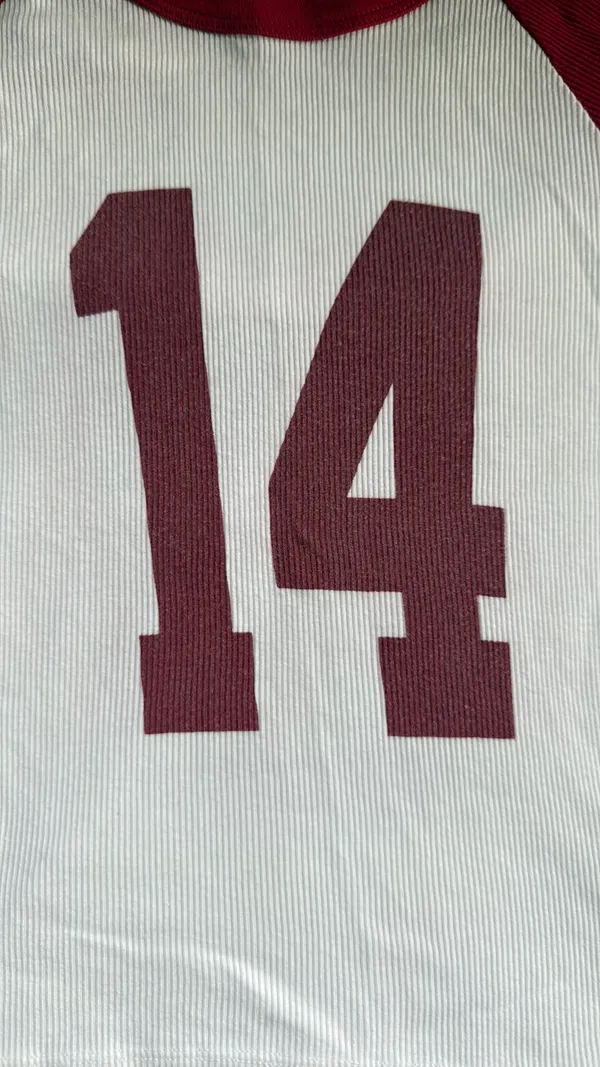 Brandy Melville John Galt 14 Baseball Top - Image 2
