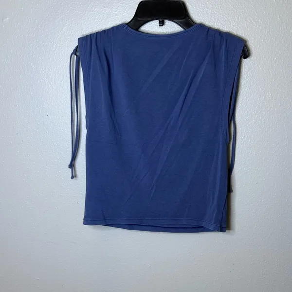 American‎ Eagle Women Blue Crop top size small - Image 5