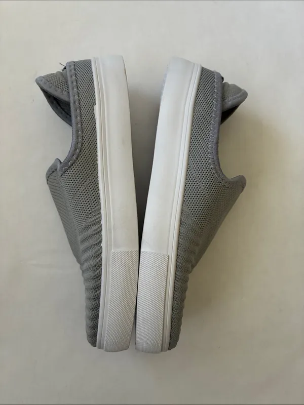 Women’s Danskin Slip-On Knit Casual Shoes - Gray - Image 7