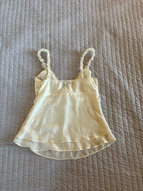 Princess Polly Ruffle Top, Size XS (US 2) - Image 2