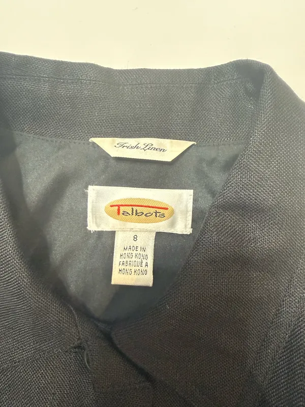 Talbots Linen Jacket Size 8 - Image 6
