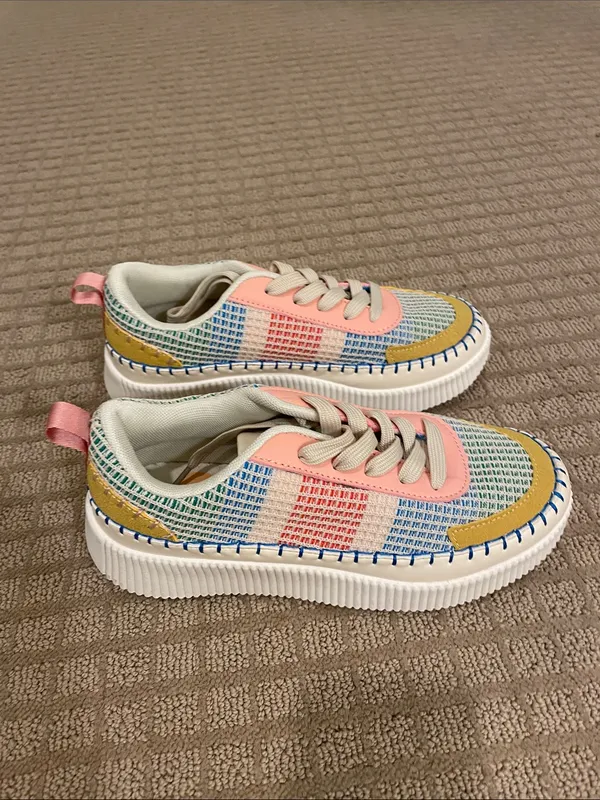 Nicole Miller Crochet Tennis Shoes - Image 3