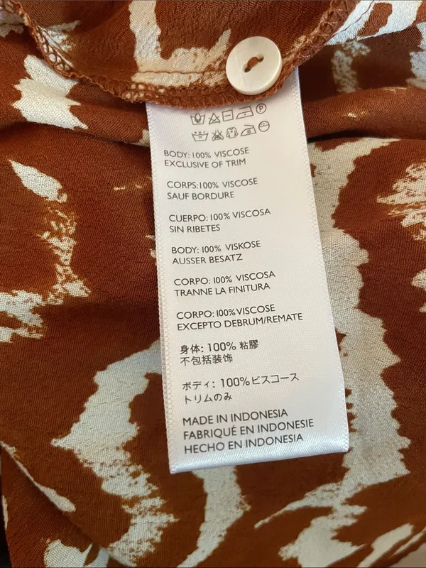 Cleobella Karina Mini Dress in Ginger Women's Size Small - Image 9
