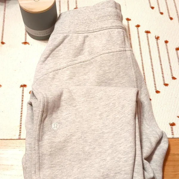 lululemon athletica Gray Track Pants - Image 5