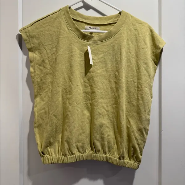 Madewell Tee‎ Banded Muscle Tee Size Small - Image 2