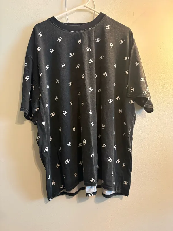 Men’s Champion Black Shirt 3XL - Image 2